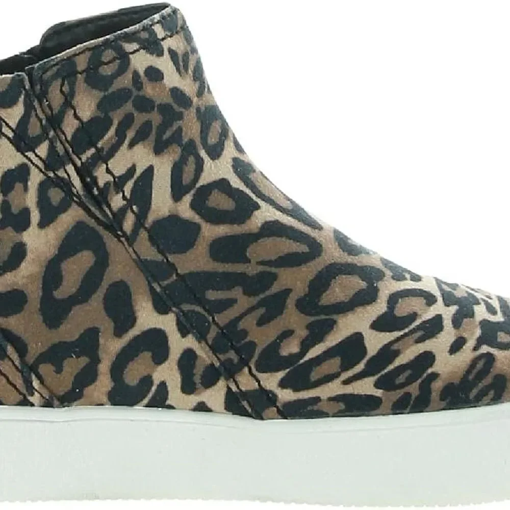 Naturalizer Leopard Print High Top Sneaker Women's Miranda Ankle/Bootie Size 6